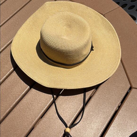 Sloggers Tan Sun Hat with Black Lanyard - Picture 2 of 6